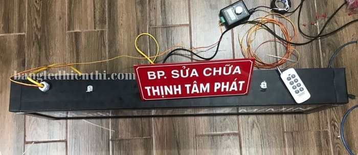 bảng led hiển thị tốc độ máy